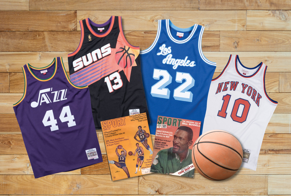The Greatest Vintage Sports Jerseys: Official Replica NBA, MLB