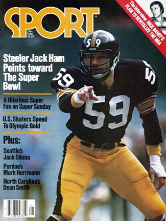 January 1980 Sport Cover (jack Ham, Pittsburgh Steelers) – The Sport 