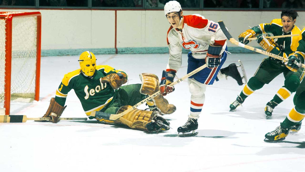 NHL California Golden Seals 1969-70 uniform and jersey original art –  Heritage Sports Art
