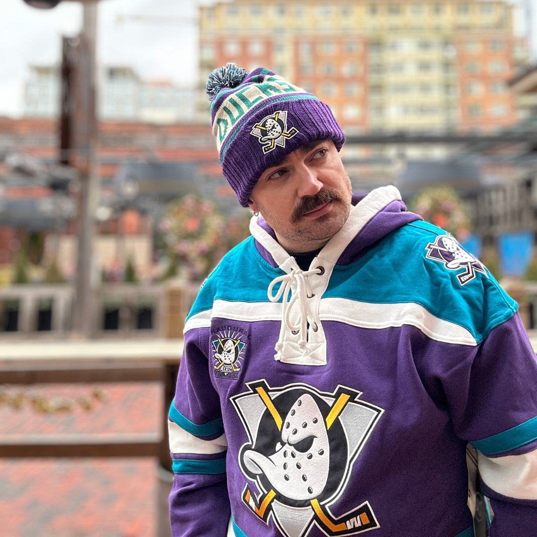 Anaheim Mighty Ducks NHL Retro Hockey Jersey Hoody – The