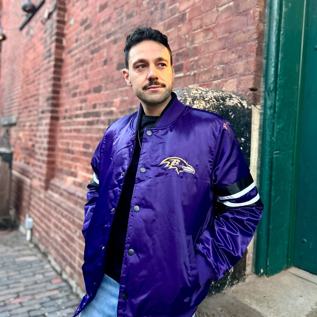 Baltimore Ravens NFL Starter Satin Jacket (Purple) – The Sport Gallery