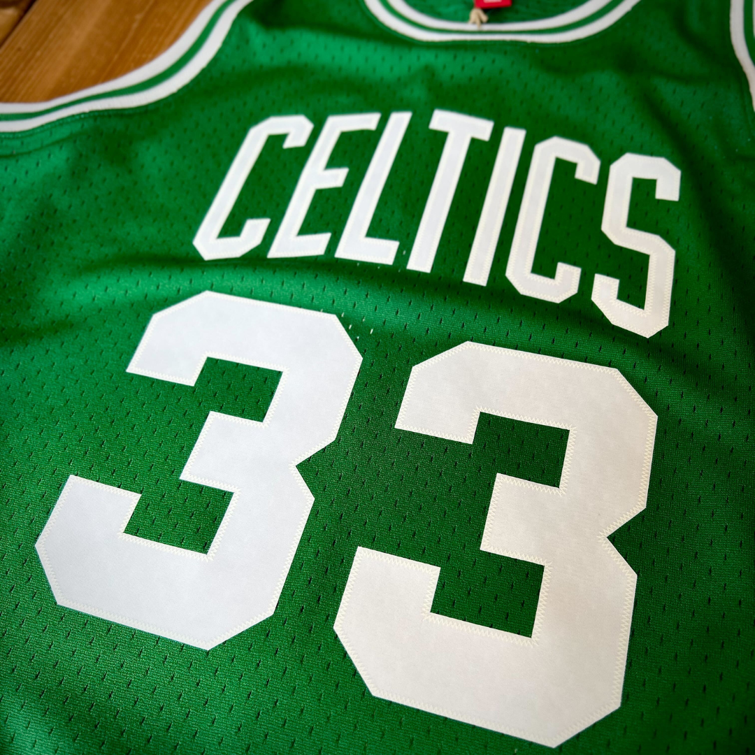 T-shirt Vintage Boston Celtics 1988 Nutmeg Taille M - Hommage à Larry Bird - Occasion Très Bon état