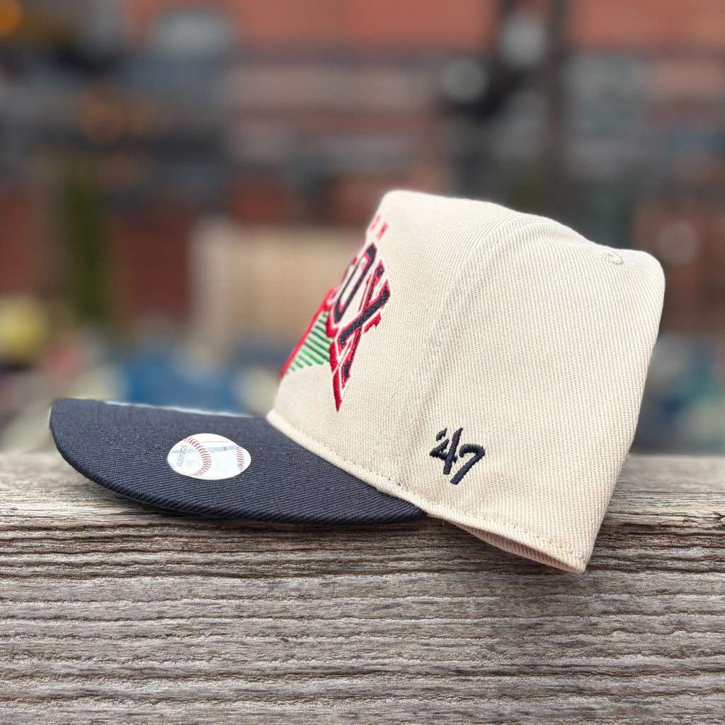 Boston Red Sox 1975-78 Red and Navy New Era Cooperstown 59Fifty