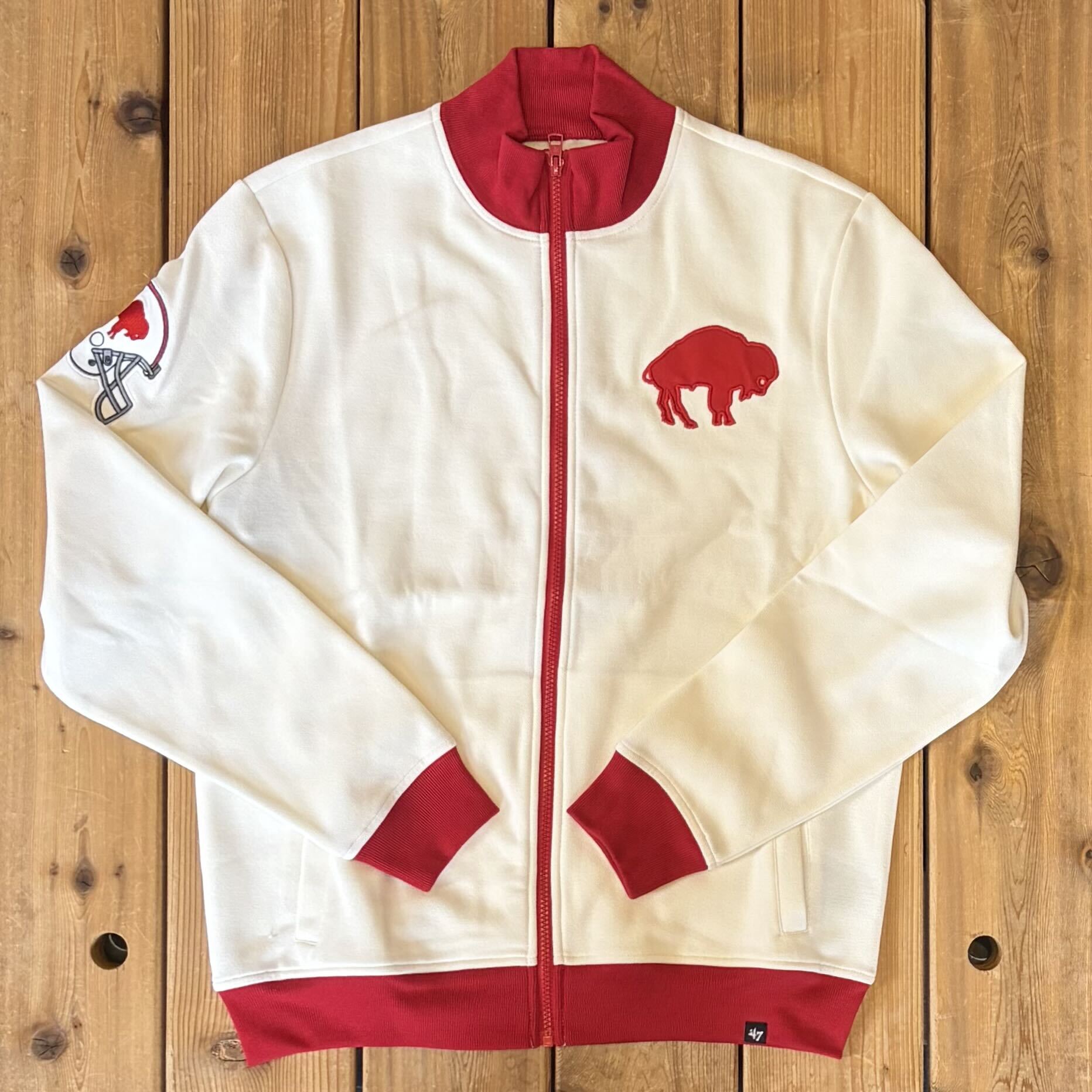 Buffalo Bills NFL Legacy Relief Pitcher Track Jacket – The Sport