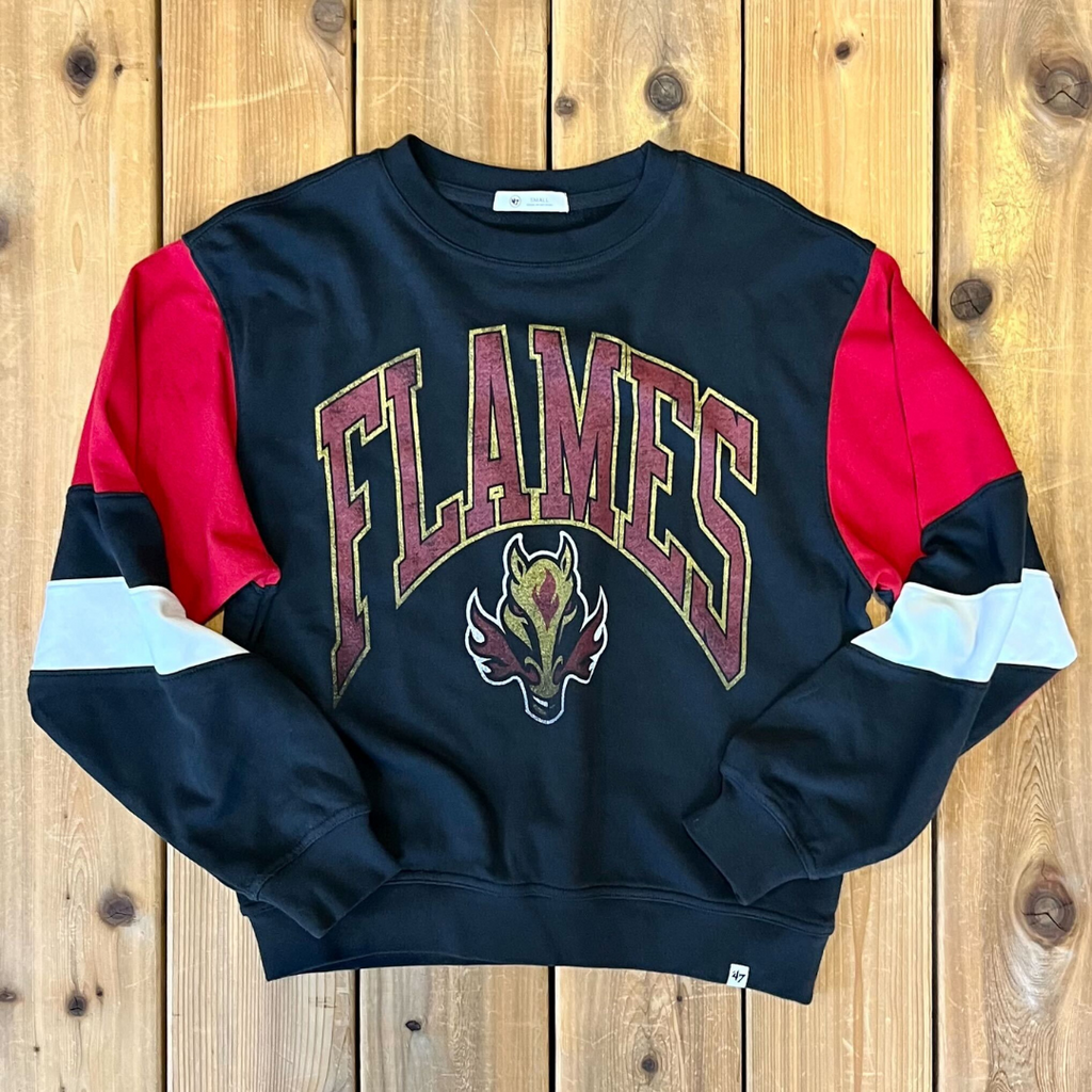 Calgary Flames NHL Double Header Nova Dorset Park Crew Sweater