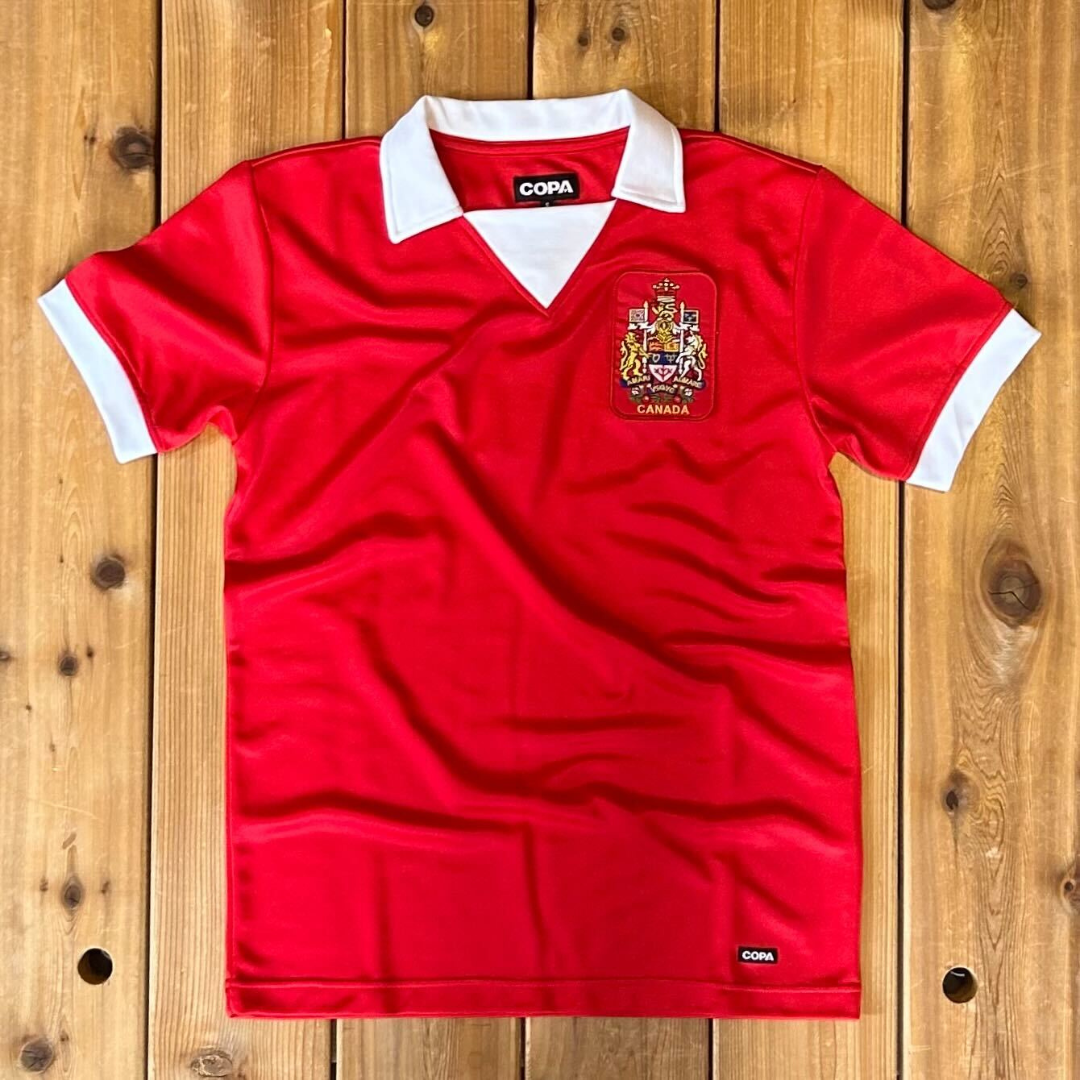 Canada 1977 Retro Soccer Shirt | Official Replica by COPA