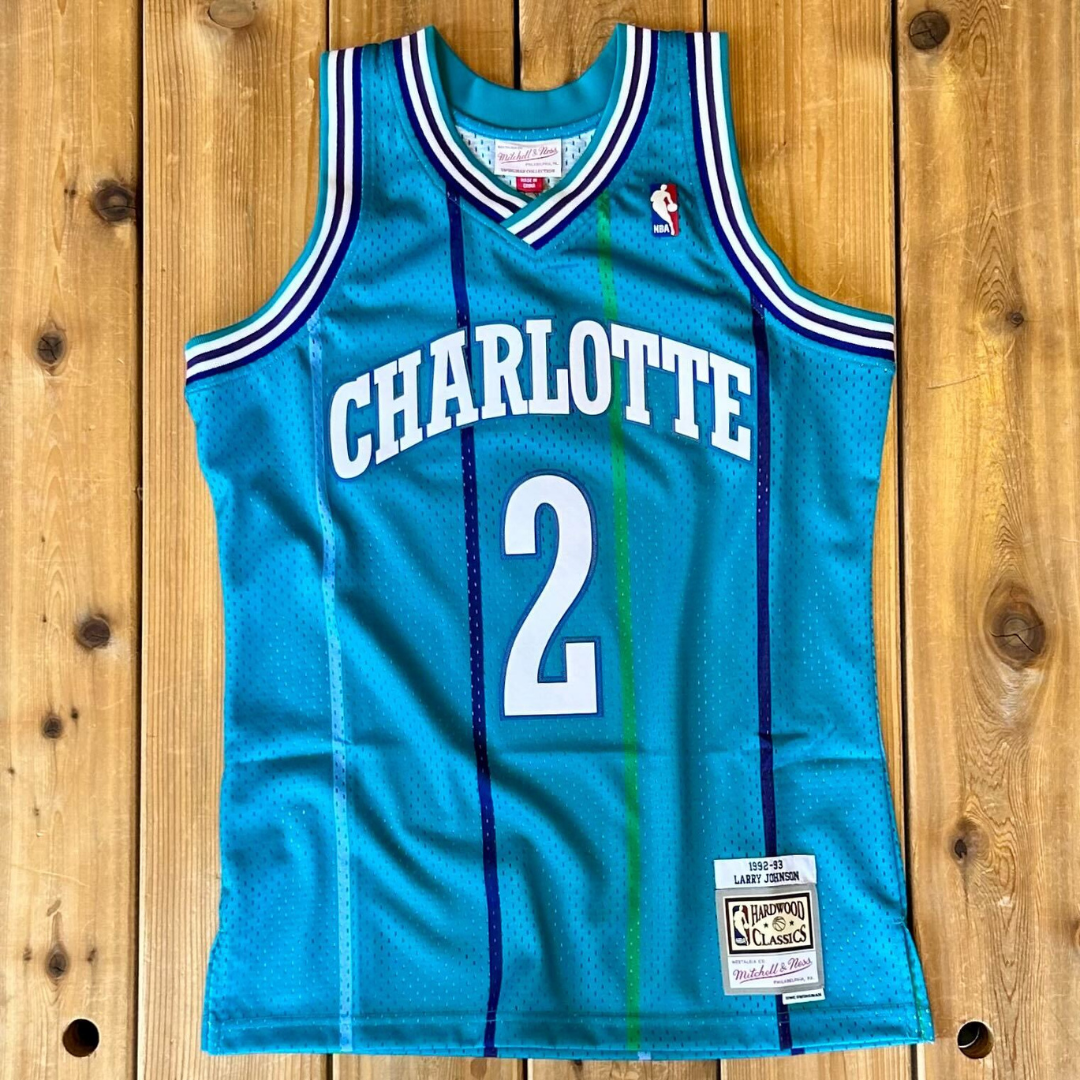 NBA Charlotte Hornets Tony Delk ゲームシャツ NBA Charlotte Hornets Tony Delk ゲームシャツ Vintage