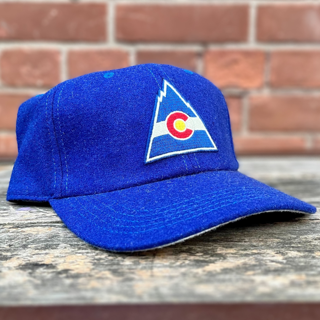 Colorado Rockies Vintage NHL Hat | Officially Licensed, Retro Wool
