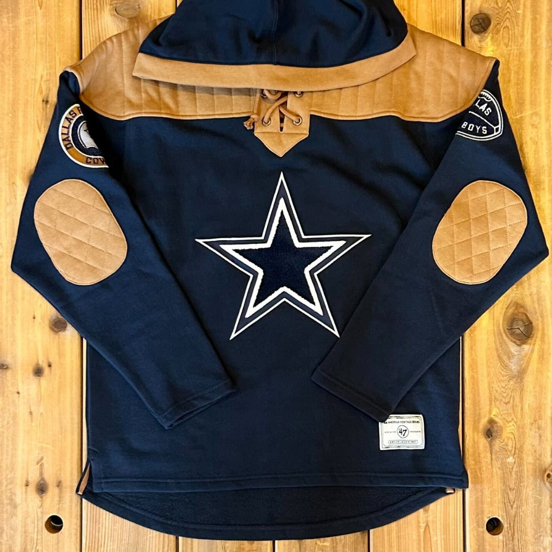 Dallas Cowboys NFL Golden Age Wingback Lacer Hoodie – The Sport