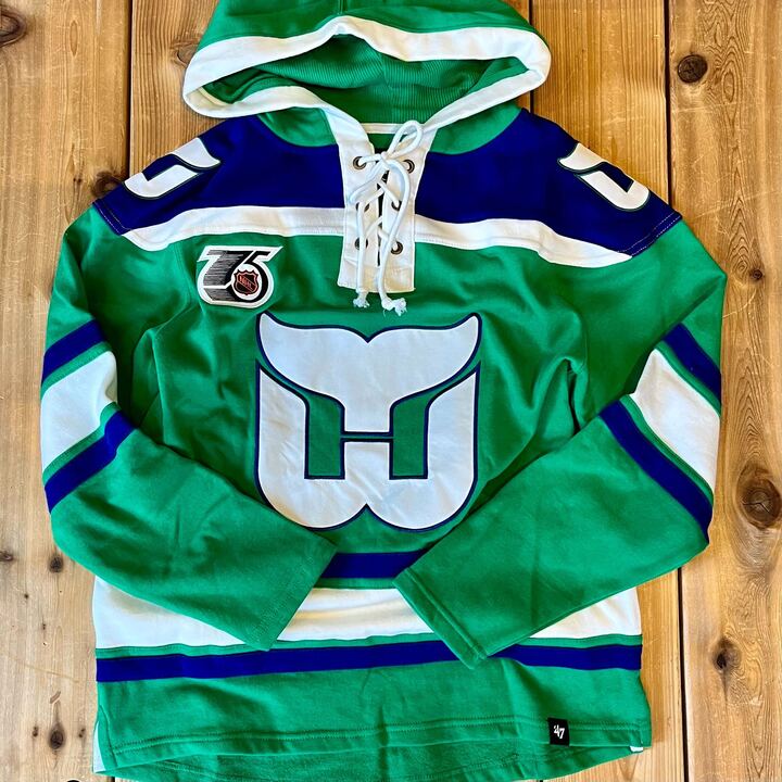 The Comfiest Hockey Jersey? The '47 Vintage Lacer Hoody – The Sport Gallery