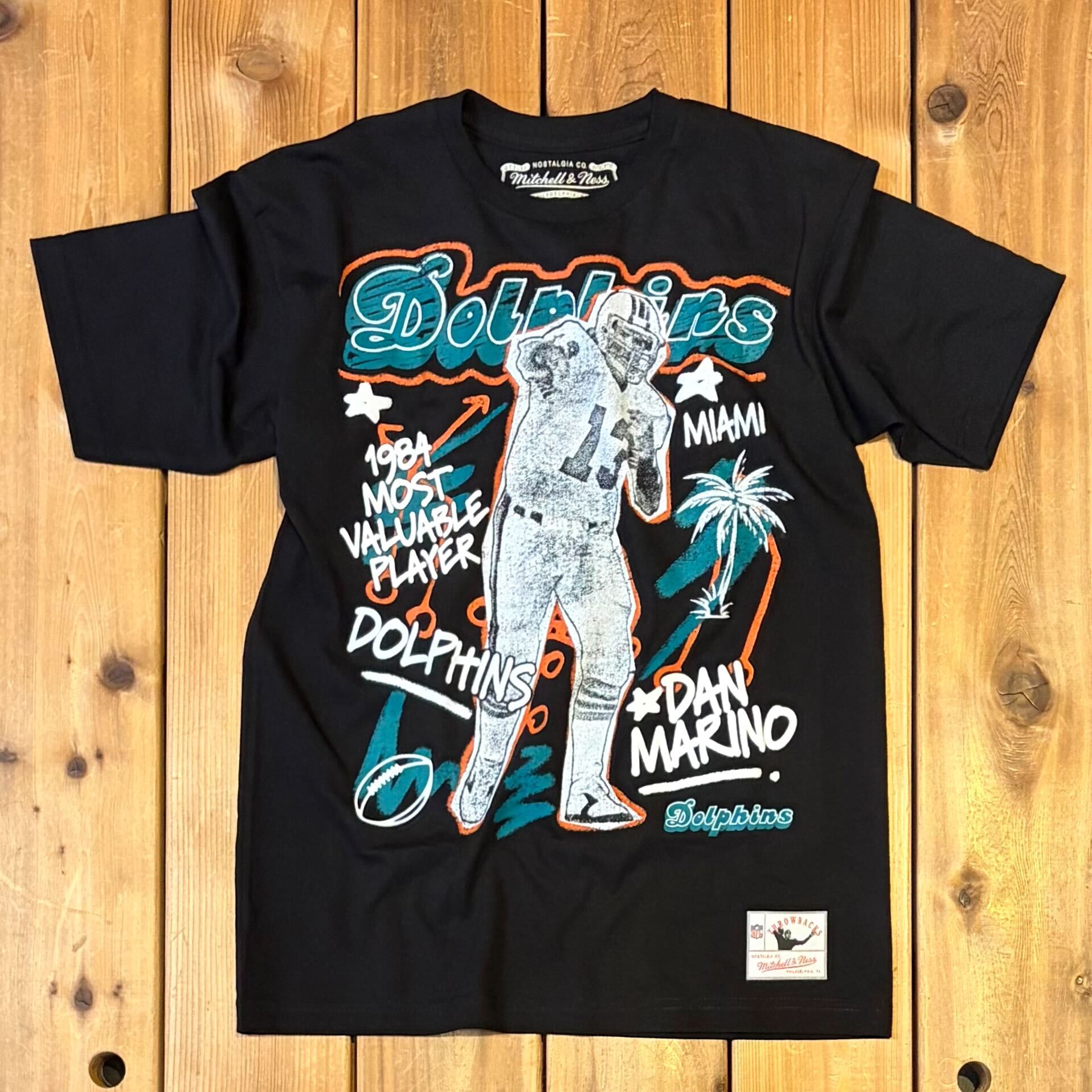 Miami Dolphins NFL Dan Marino Chalkboard Tee – The Sport Gallery