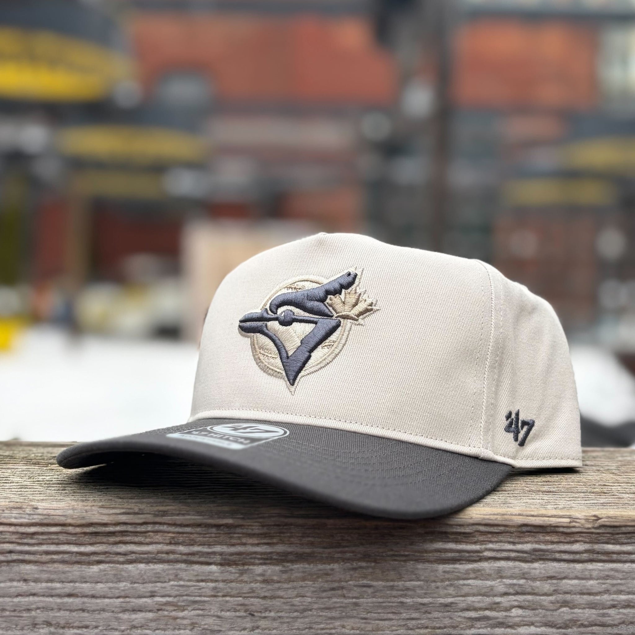 帽子 Used good condition Toronto Blue Jays MLB 1977 Grey Tonal Retro Hitch Hat – The Sport