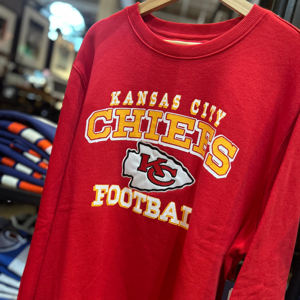 Kansas Crew Label Kansas City Chiefs NFL Fleece Crew – The Sport Gallery