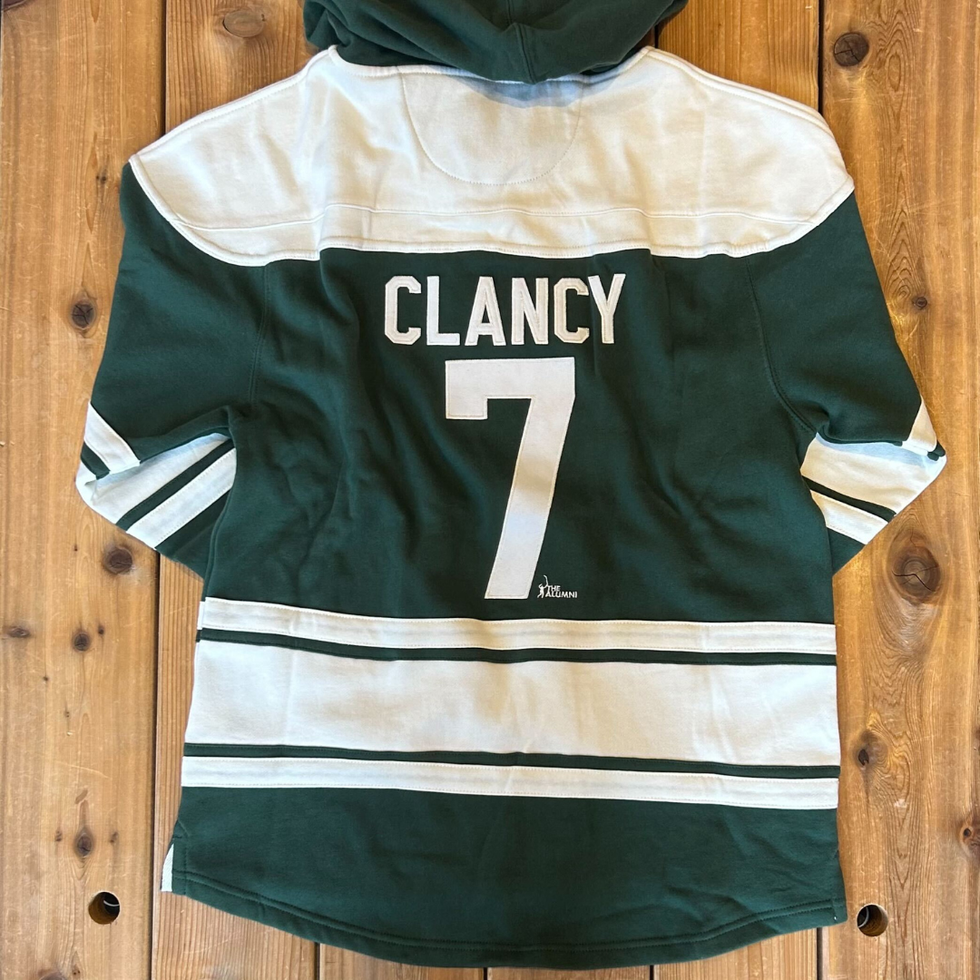 King Clancy Jersey Hoodie Toronto Maple Leafs Green Officially Licensed The Sport Gallery
