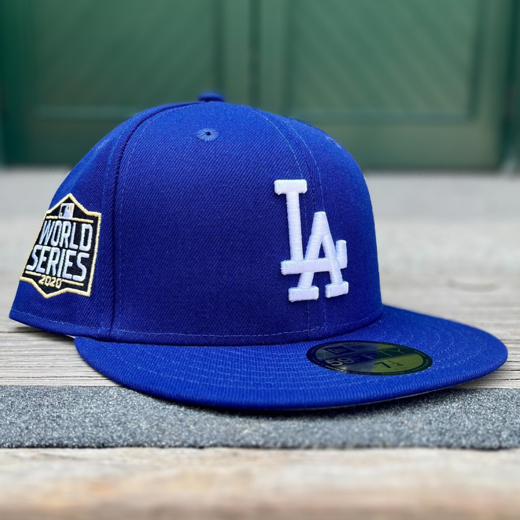 Los Angeles Dodgers MLB 2020 World Series Patch 59Fifty Fitted Hat