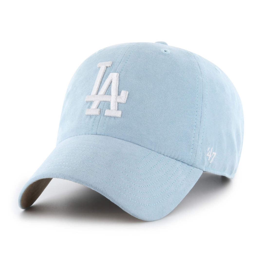 Los Angeles Dodgers MLB Ballpark Ultra (Blue) Suede Clean Up Cap – The ...