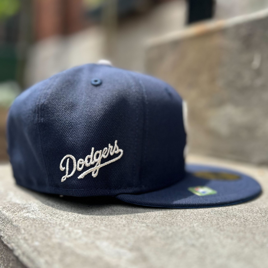 Men s New Era Navy Los Angeles Dodgers 2024 City Connect Low Profile 59FIFTY Fitted Hat