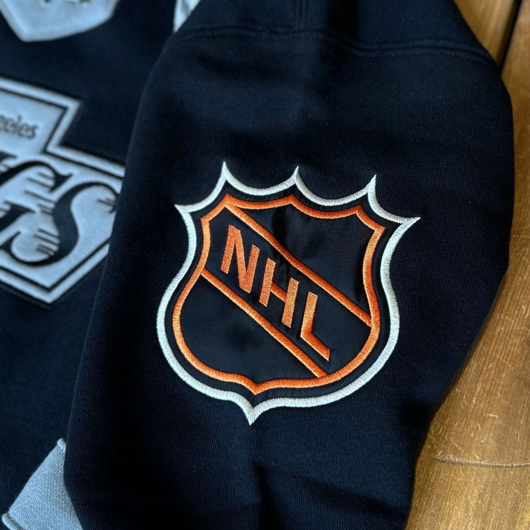 Los Angeles Kings Lace Up Vintage Jersey Sweater The Sport Gallery