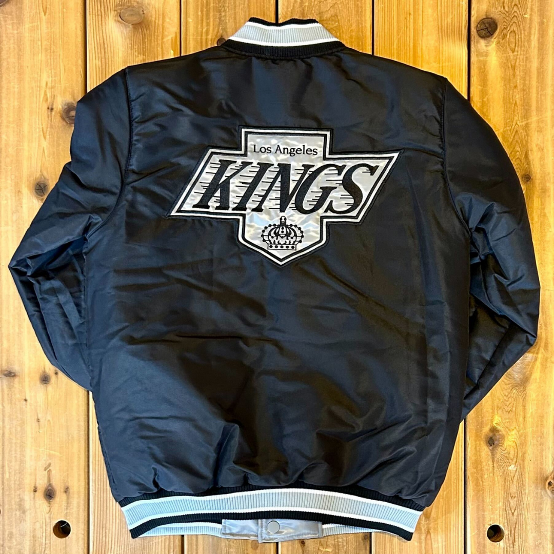 ジャケット・アウター 80s Starter NHL \"Los Angeles Kings\" 90s Vintage L 1980s Los Angeles Kings NHL Starter Jacket, Made