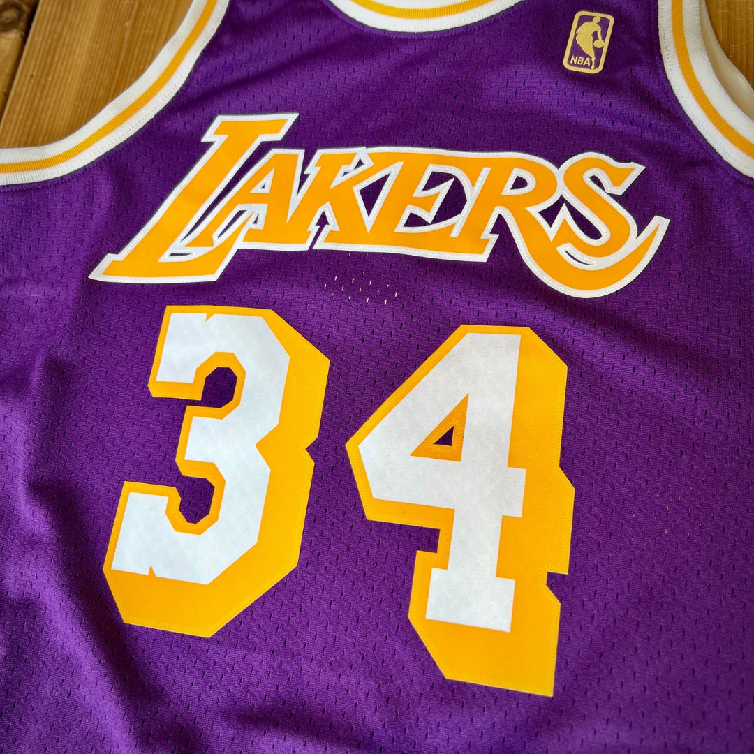 Los Angeles Lakers 1996-97 Shaquille O'Neal Swingman Jersey – The
