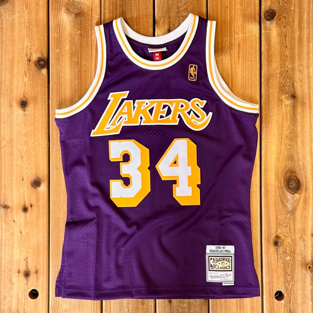 Los Angeles Lakers 1996-97 Shaquille O'Neal Swingman Jersey – The