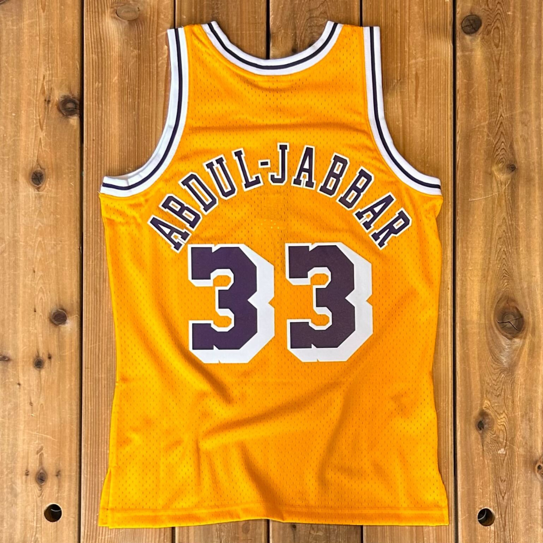Los Angeles Lakers Kareem Abdul-Jabbar 1984-85 Swingman Jersey