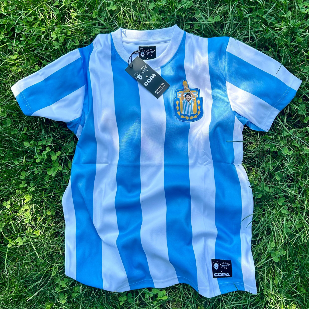 Maradona x COPA Argentina 1986 Retro Football Shirt – The Sport