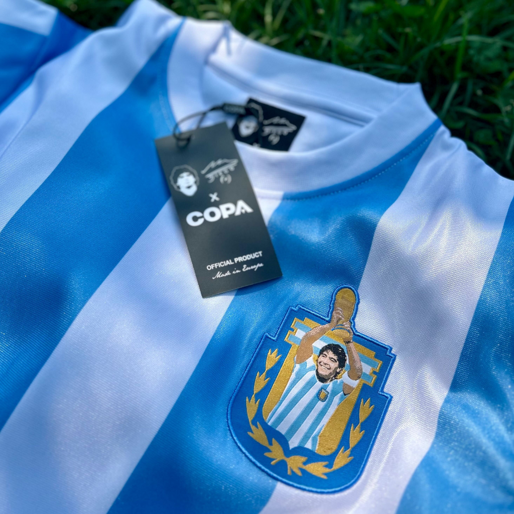 Maradona x COPA Argentina 1986 Retro Football Shirt – The Sport Gallery