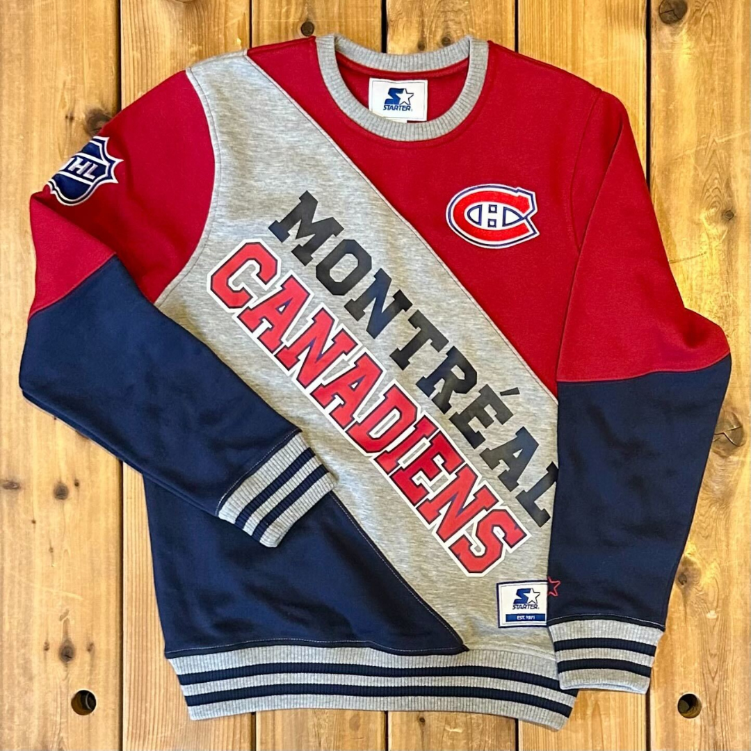 Montreal Canadiens NHL Starter Safety Crew Sweater – The Sport Gallery