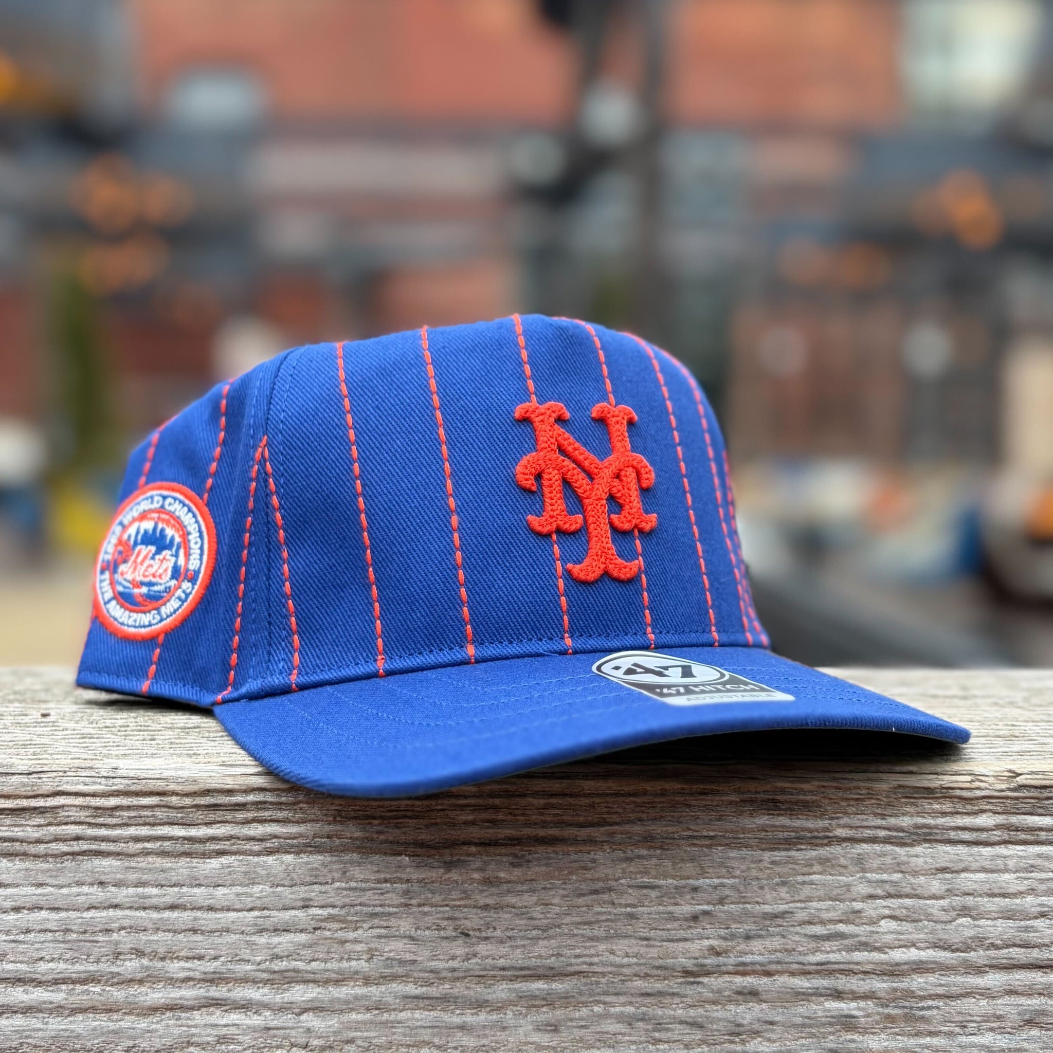 New York Mets MLB 1986 World Series Patch 59Fifty Fitted Hat – The