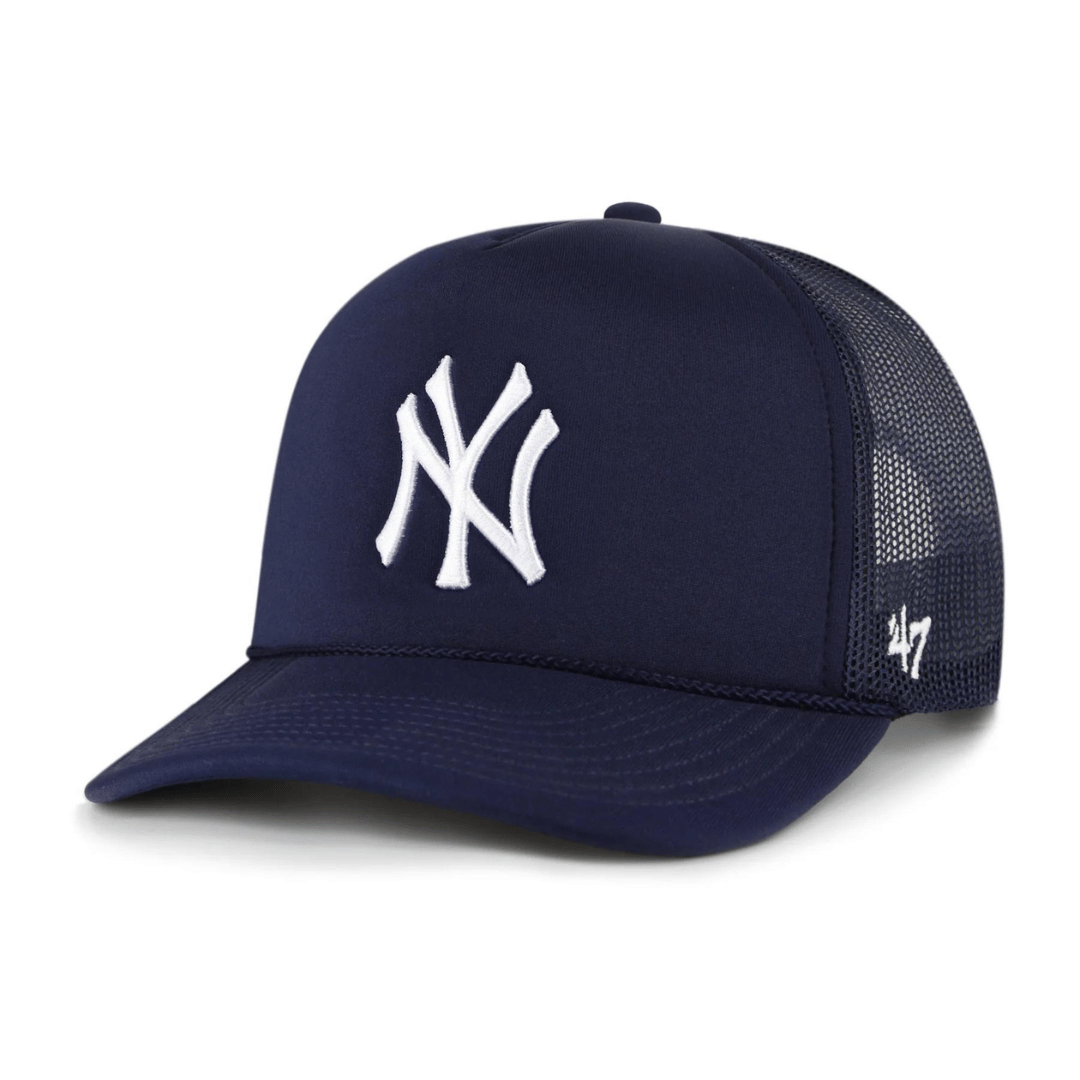 New York Yankees MLB Foam Front Mesh Trucker Hat The Sport Gallery