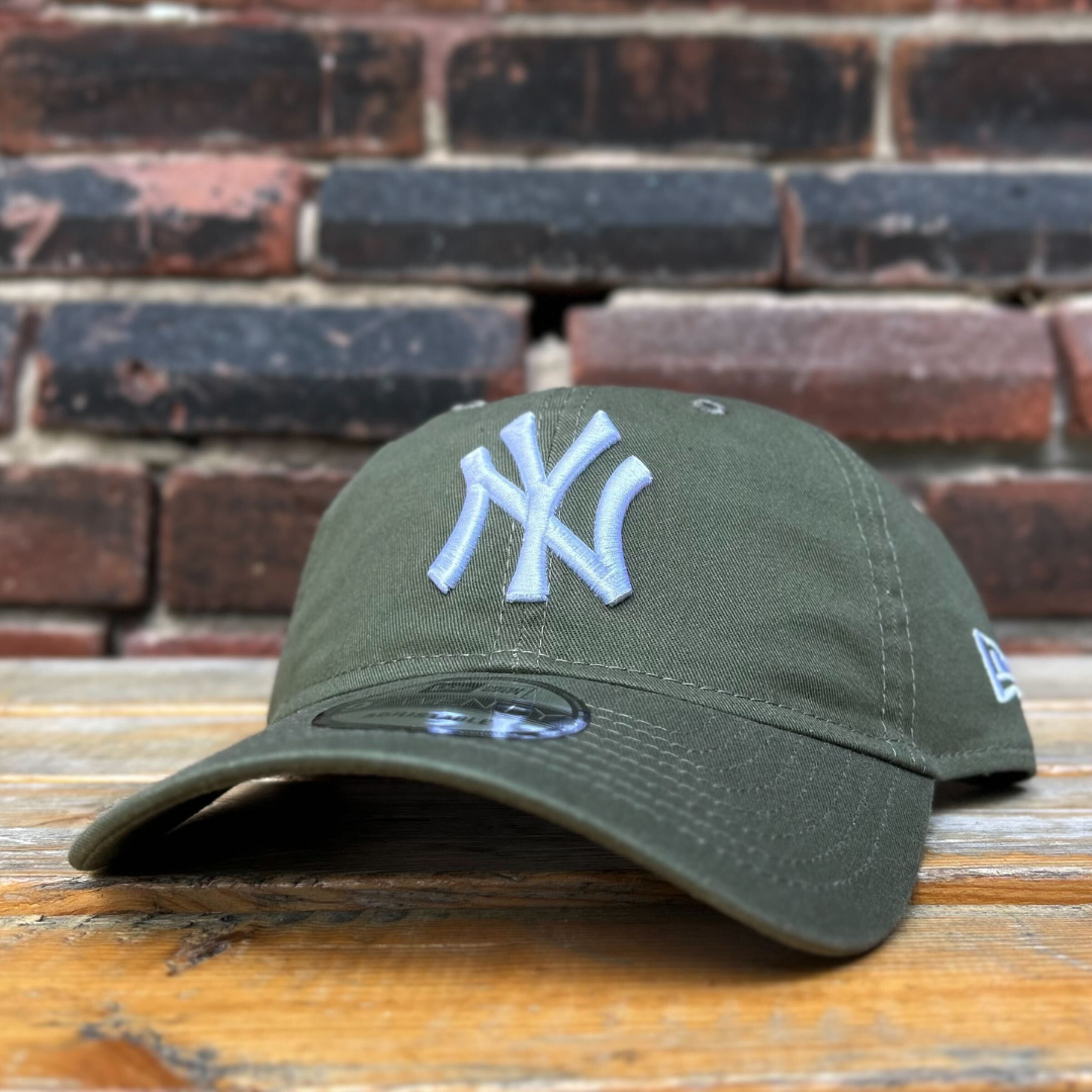 New York Yankees MLB Olive Green 9Twenty Clean Up Cap The Sport Gallery