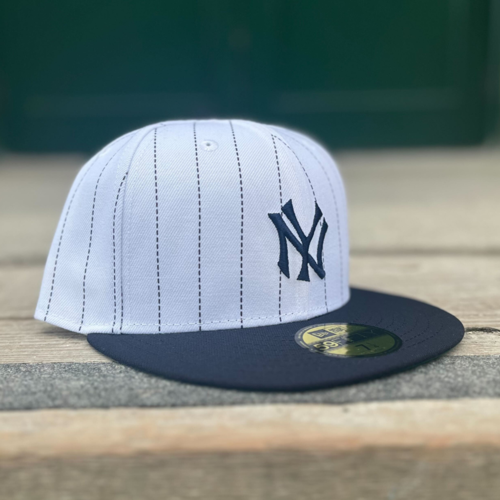 New York Yankees New Era Cooperstown Pinstripe 59Fifty Fitted Hat 7 3/4