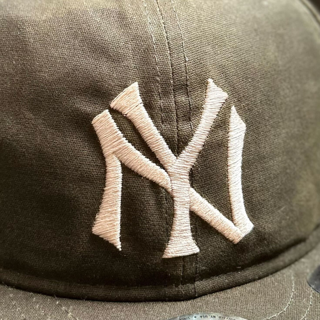 New York Yankees New Era MLB Waxed Canvas 9Fifty Cap – The Sport New York Yankees New Era MLB Waxed Canvas 9Fifty Cap – The Sport