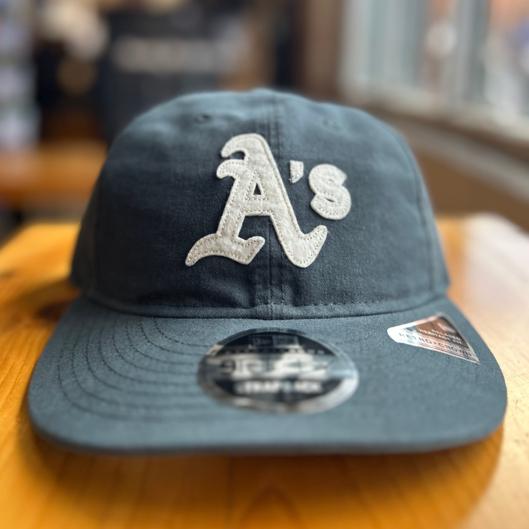 Oakland Athletics New Era MLB Canvas Felt Logo Cap – The Sport Gallery