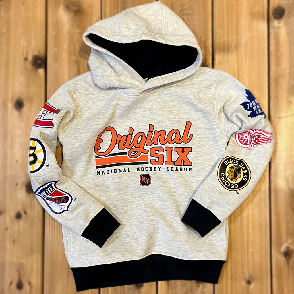 Old time hockey original six hoodie best sale