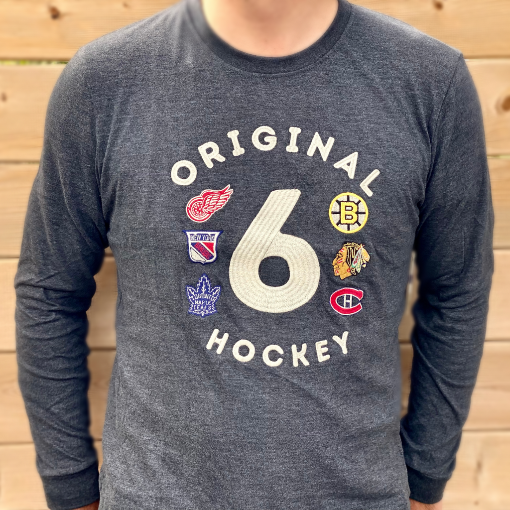 Old Time Hockey NHL Original Six Galax L/S Raglan T-Shirt - NHL