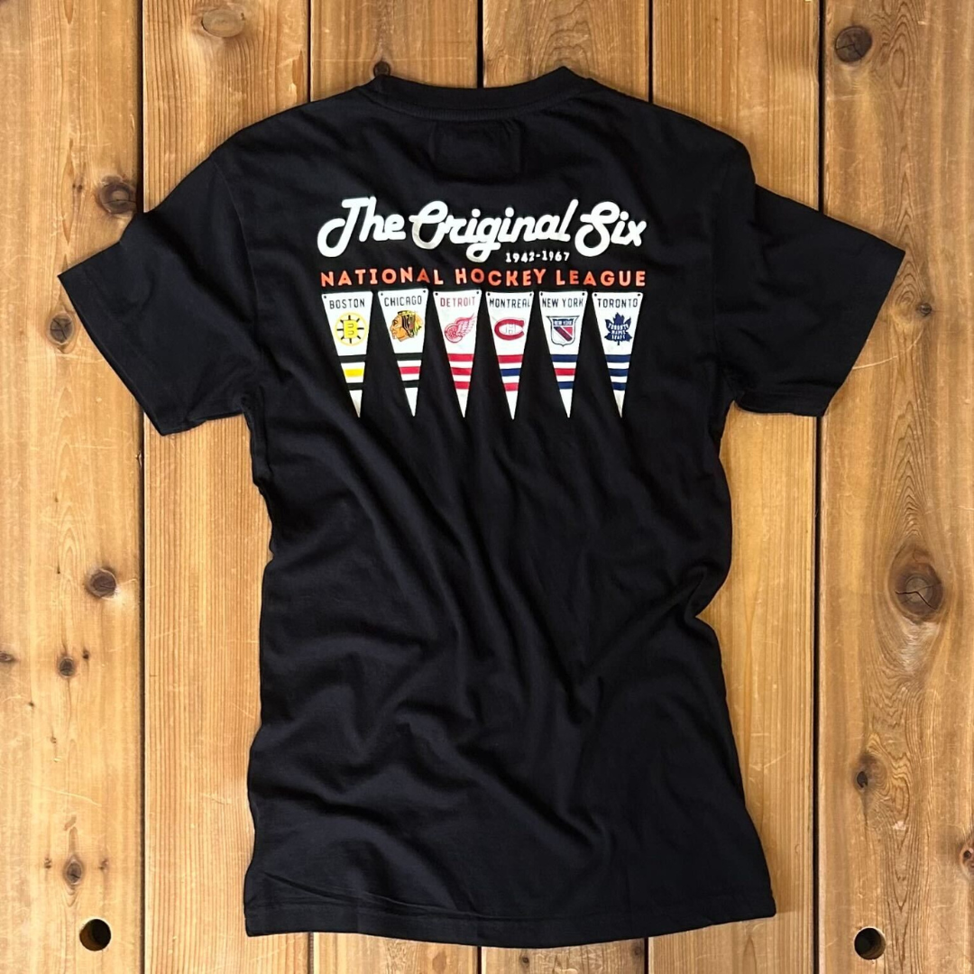 Original Six NHL Hockey Vintage Team Pennant Tee – The Sport