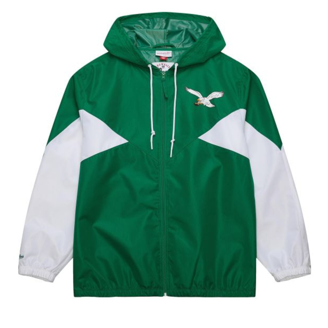 Eagles super bowl windbreaker discount