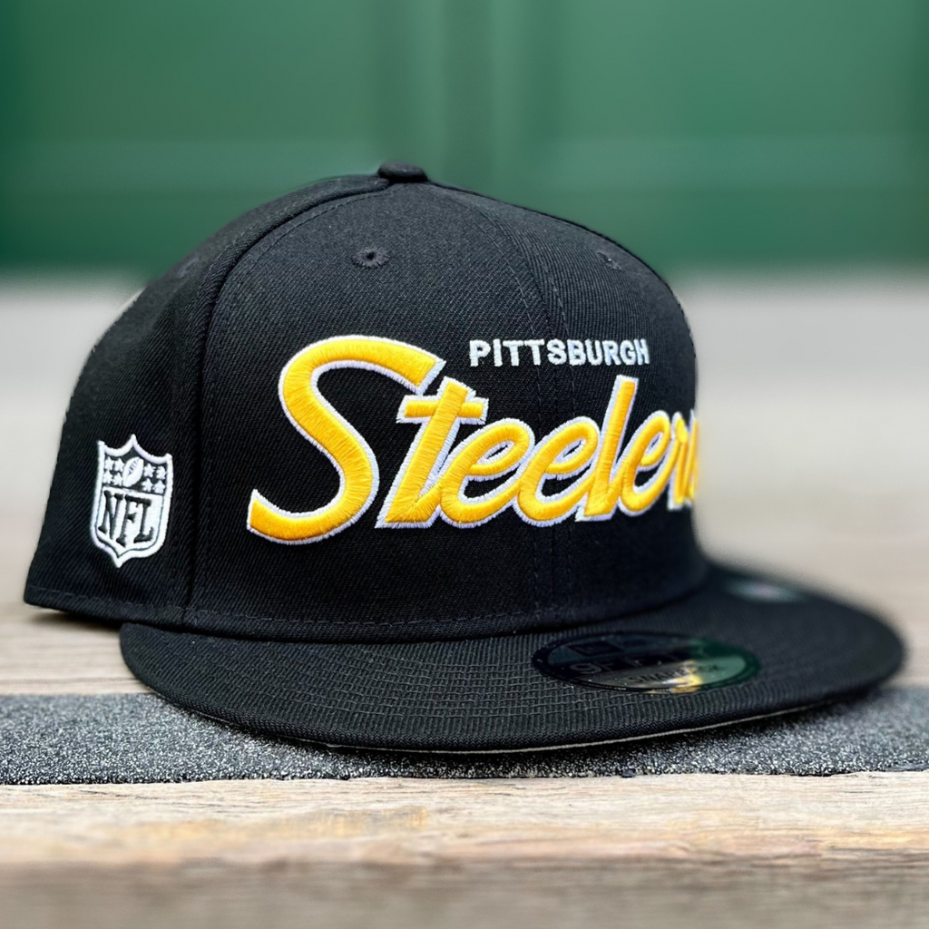 Pittsburgh Steelers New Era 9FIFTY Retro Title Hat