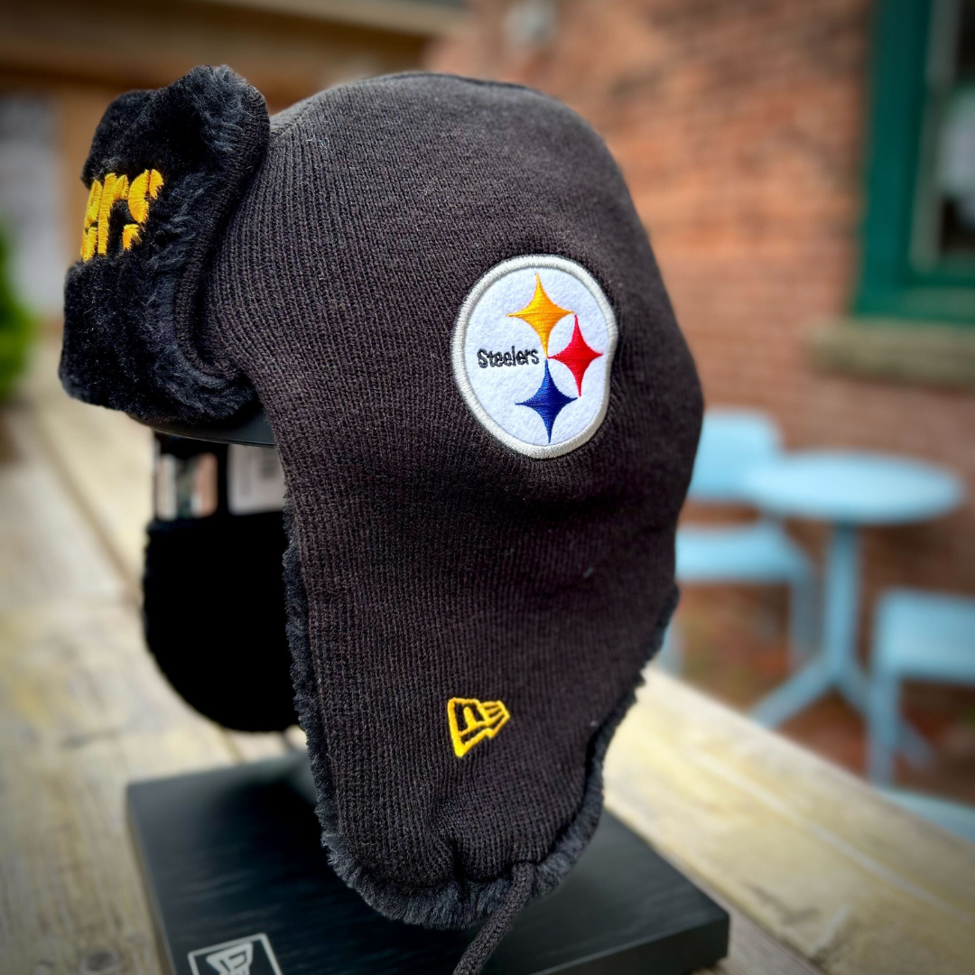Pittsburgh Steelers NFL New Era Knit Trapper Hat – The Sport Gallery