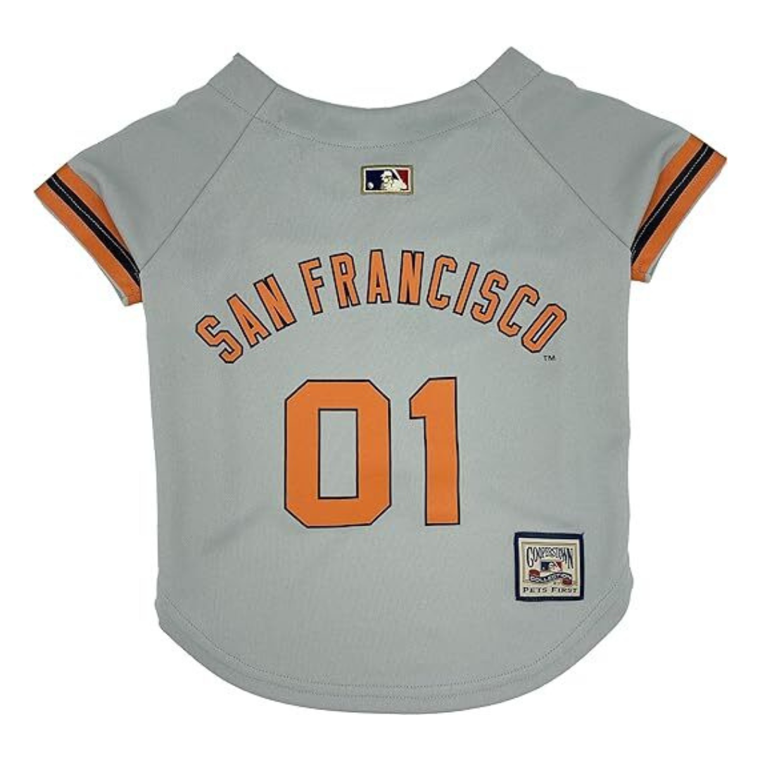 San Francisco Giants Throwback Cooperstown Pet Jersey The Sport Gallery