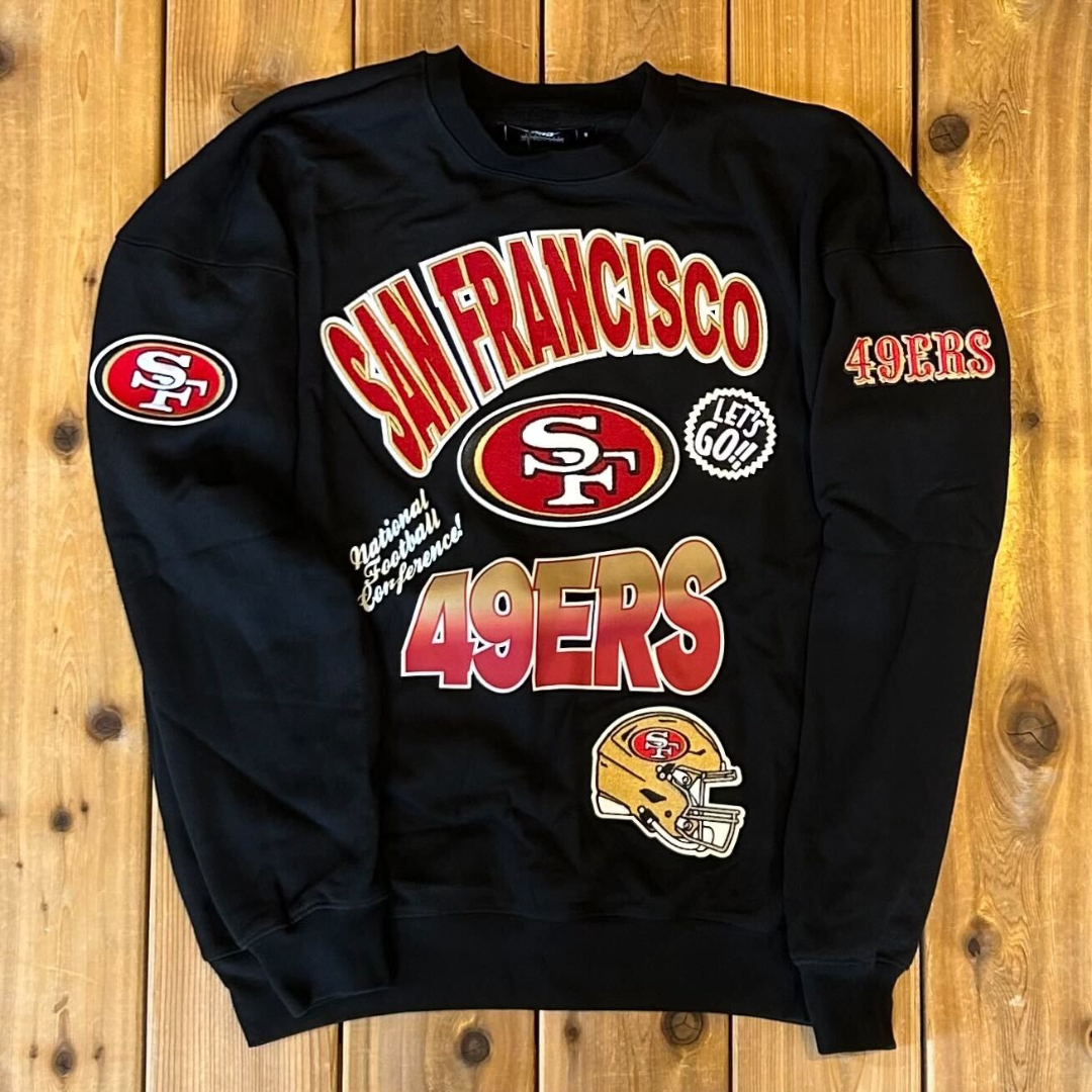 49ers crewneck sweatshirt online