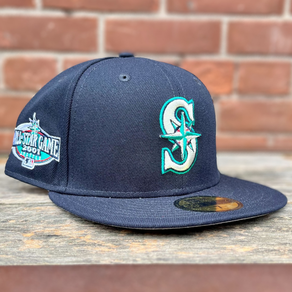 New Era Seattle Pilots Cooperstown Patch Blue Low Profile Cap