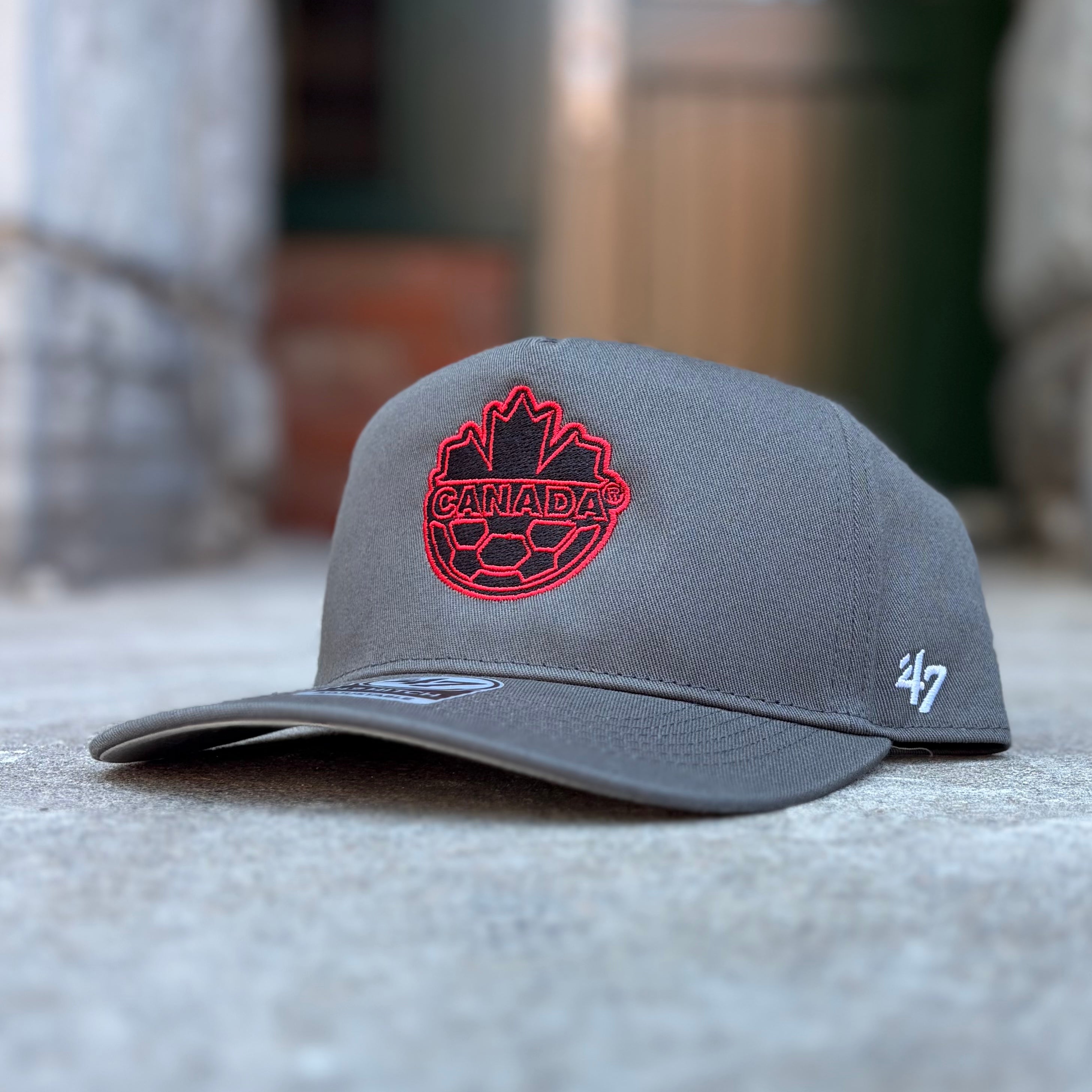 Soccer Canada '47 Hitch NR Charcoal Hat – The Sport Gallery