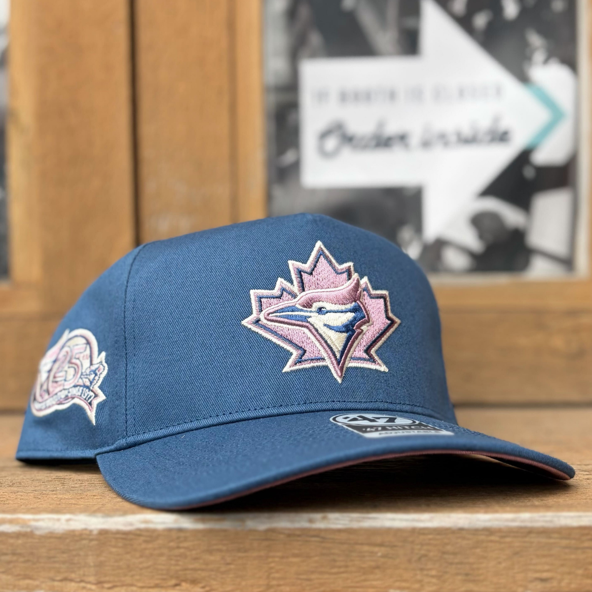 Toronto Blue Jays MLB 1997 25th Anniversary Hitch Hat (Timber Blue/Pin ...