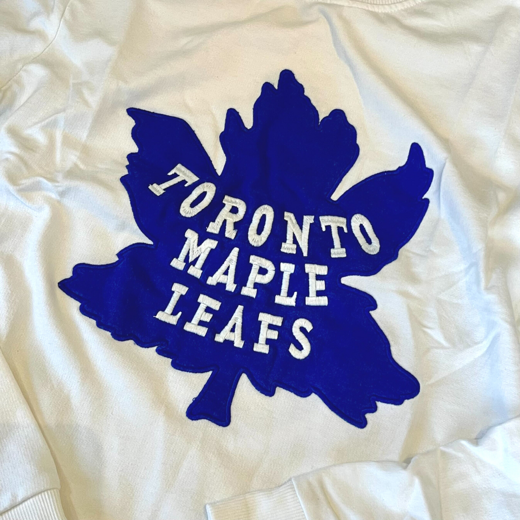 Toronto Maple Leafs 1934-35 jersey artwork, This is a highl…