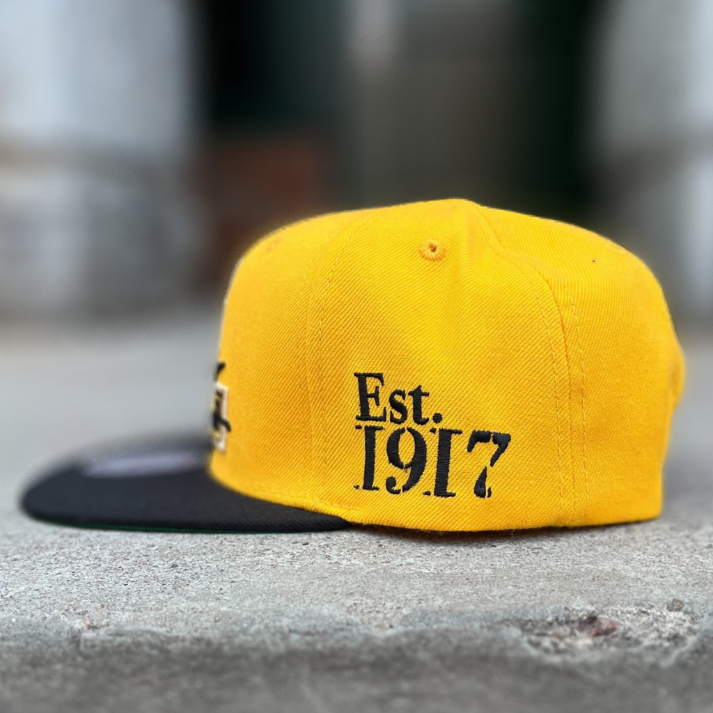 Vintage California Oakland Seals NHL Hockey Green New Era Wool Snapback Hat  Cap