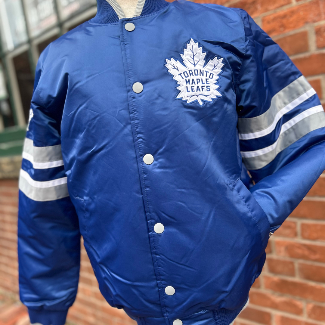 Toronto Maple Leafs NHL Satin Starter Jacket – The Sport Gallery