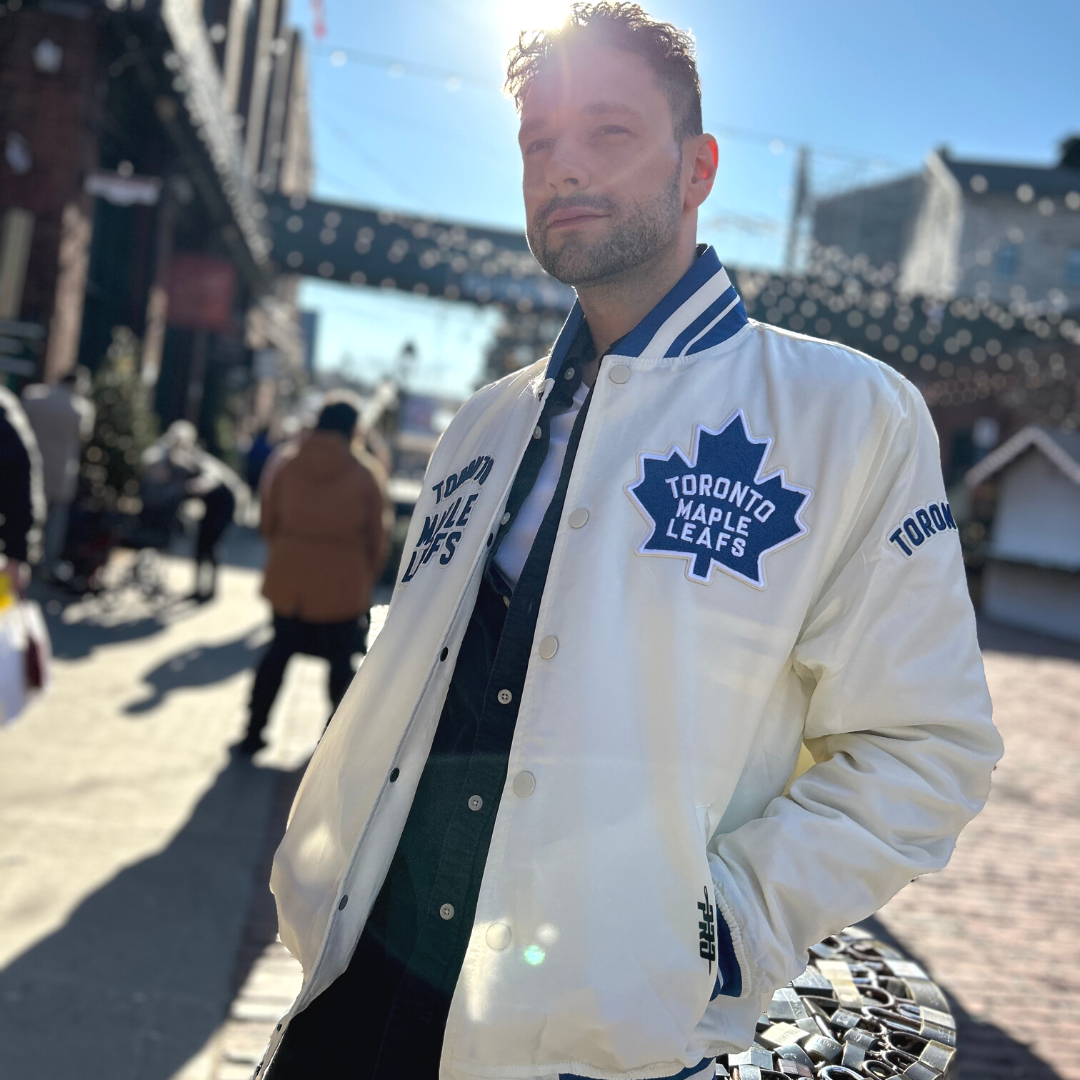 Toronto maple 2024 leafs varsity jacket